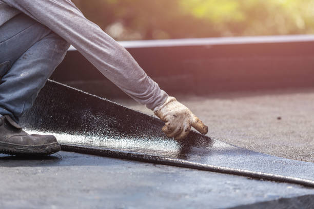 Professional Waterproofing technician working in Galesville, WI